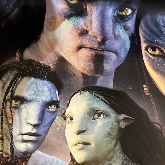 Avatar Movie Poster (READ) 27x40 Way of the Water Theatrical Origin Double Sided - Picture 14 of 15